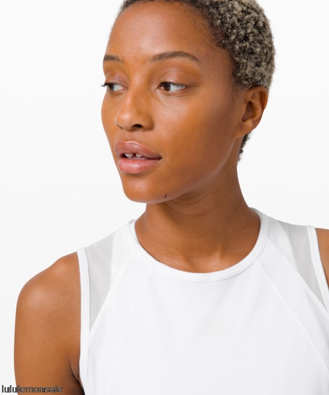 Lululemon Damen DELULU544 | Lululemon Deutschland Weiß Sculpt Tank Top